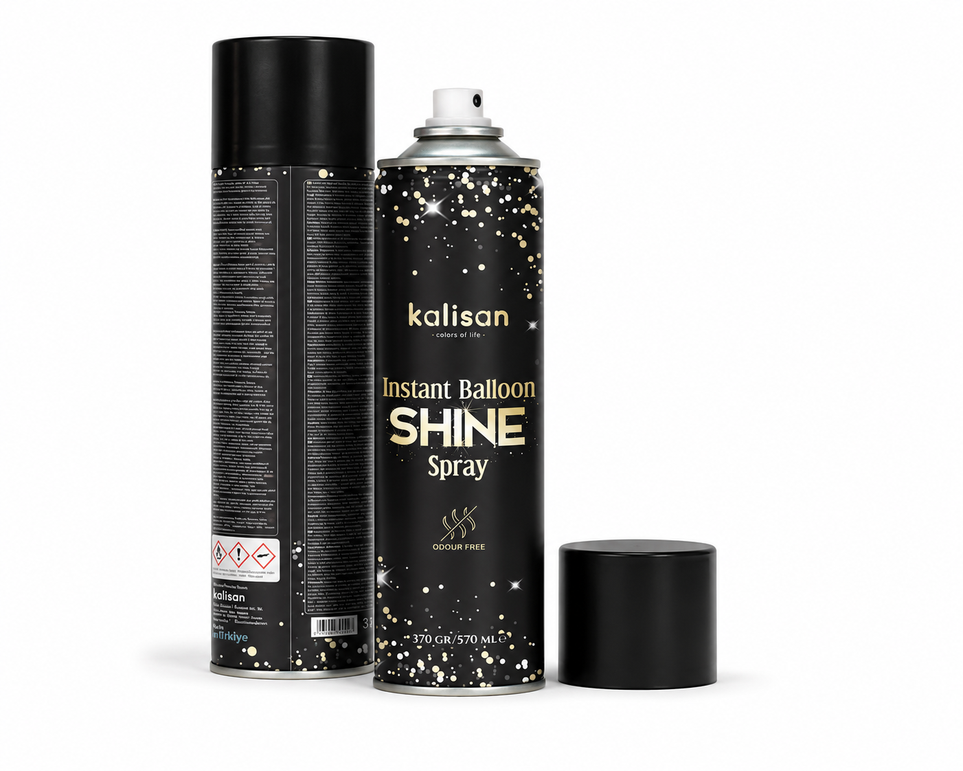 Kalisan Balon Parlatıcısı 570ml Basınçlı Sprey / Kalisan Balloon Shine 570ml