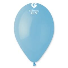 13'' Gemar Pastel Baby Blue (#072) Balon 100'lü