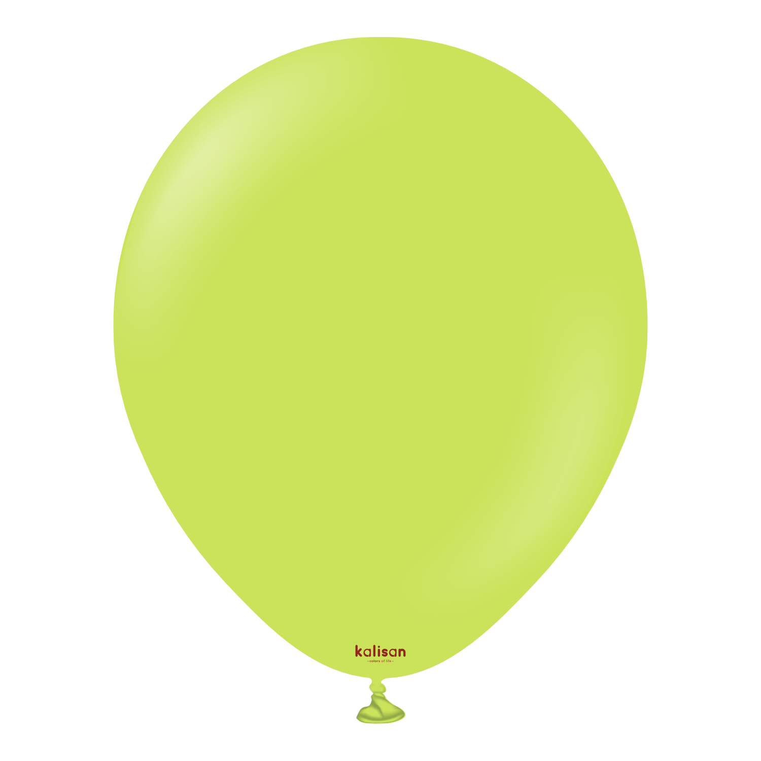 12'' Standart Balon Limon Yeşili (Lime Green) 100’lü