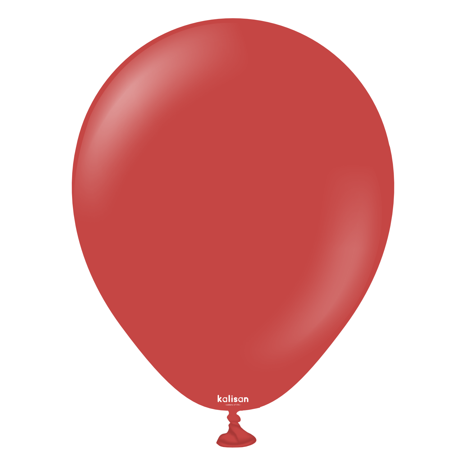 18'' Standart Balon Koyu Kırmızı (Deep Red) 5'li