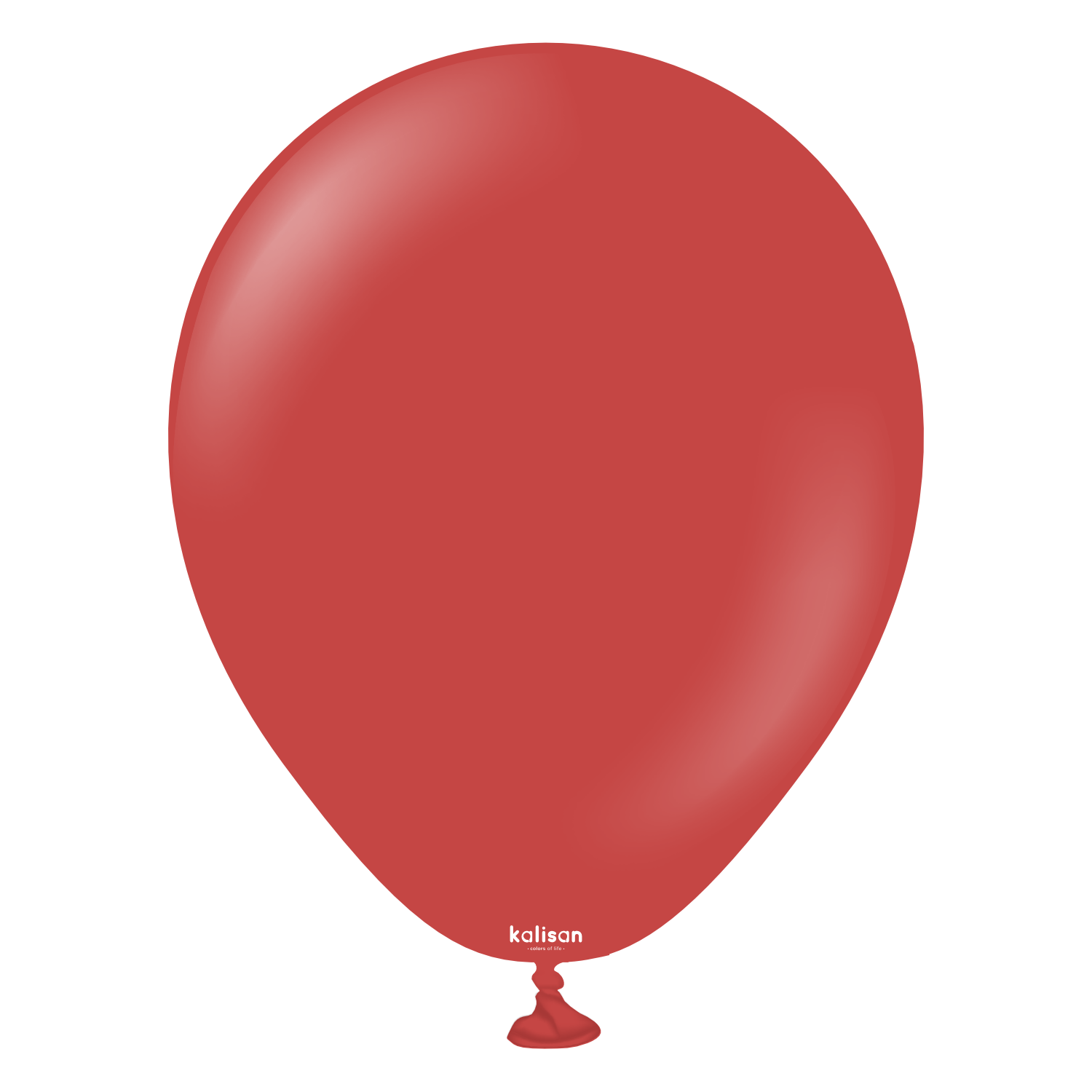 18'' Standart Balon Koyu Kırmızı (Deep Red) 5'li