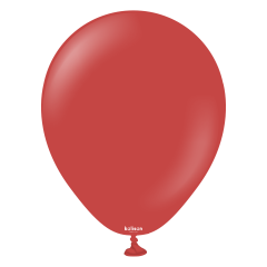18'' Standart Balon Koyu Kırmızı (Deep Red) 5'li