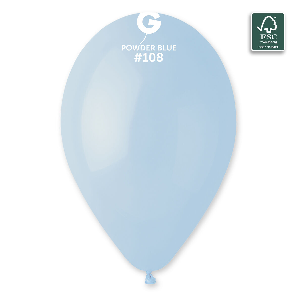 13'' Gemar Pastel Power Blue (#108) Balon 100'lü