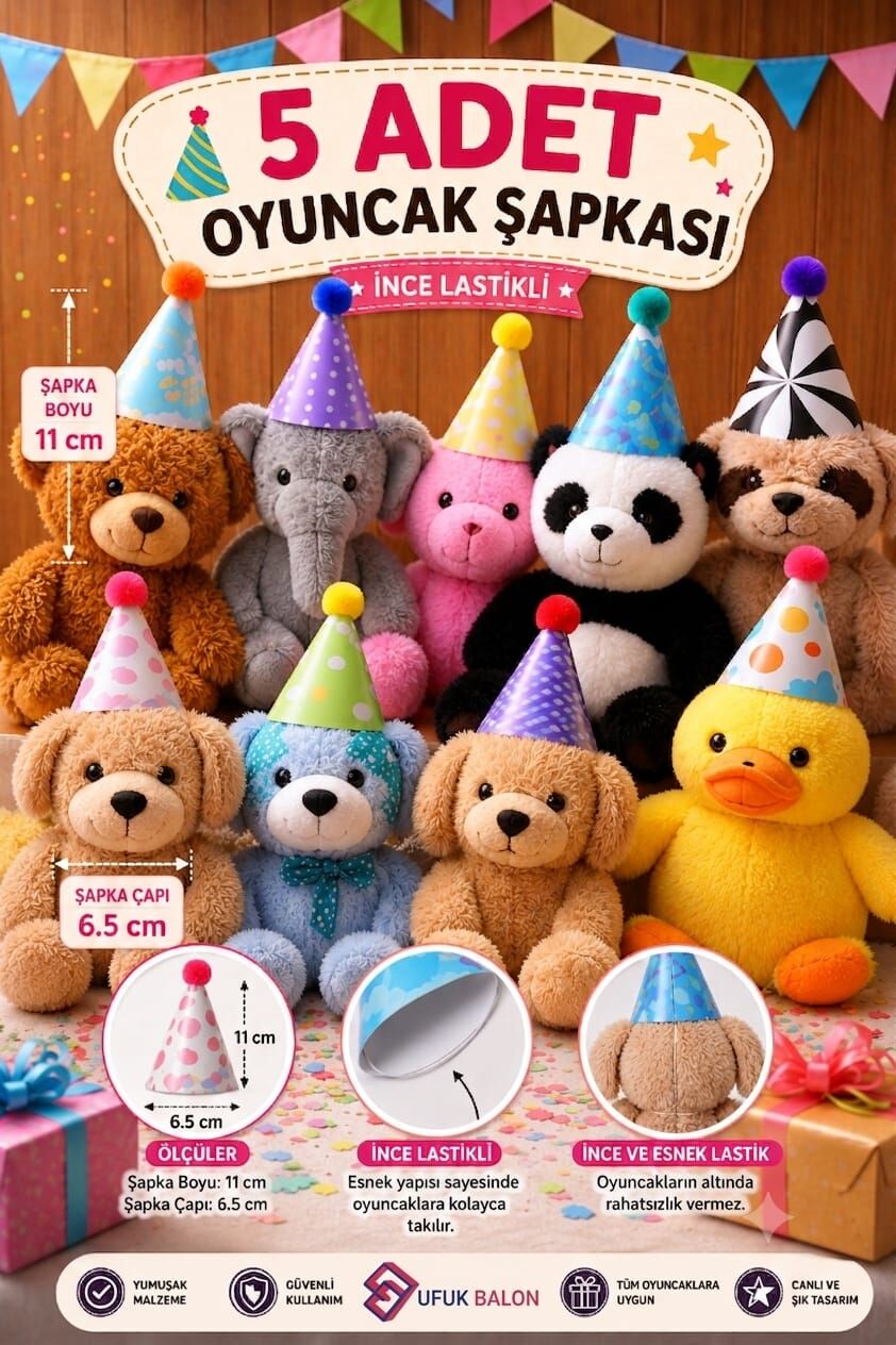 11cm 5li Mini Şapka
