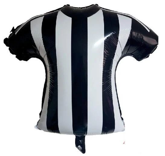 18'' Forma Siyah Beyaz Folyo Balon