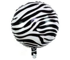 18'' Zebra Folyo Balon