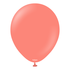 12'' Standart Balon Mercan (Coral) 100’lü