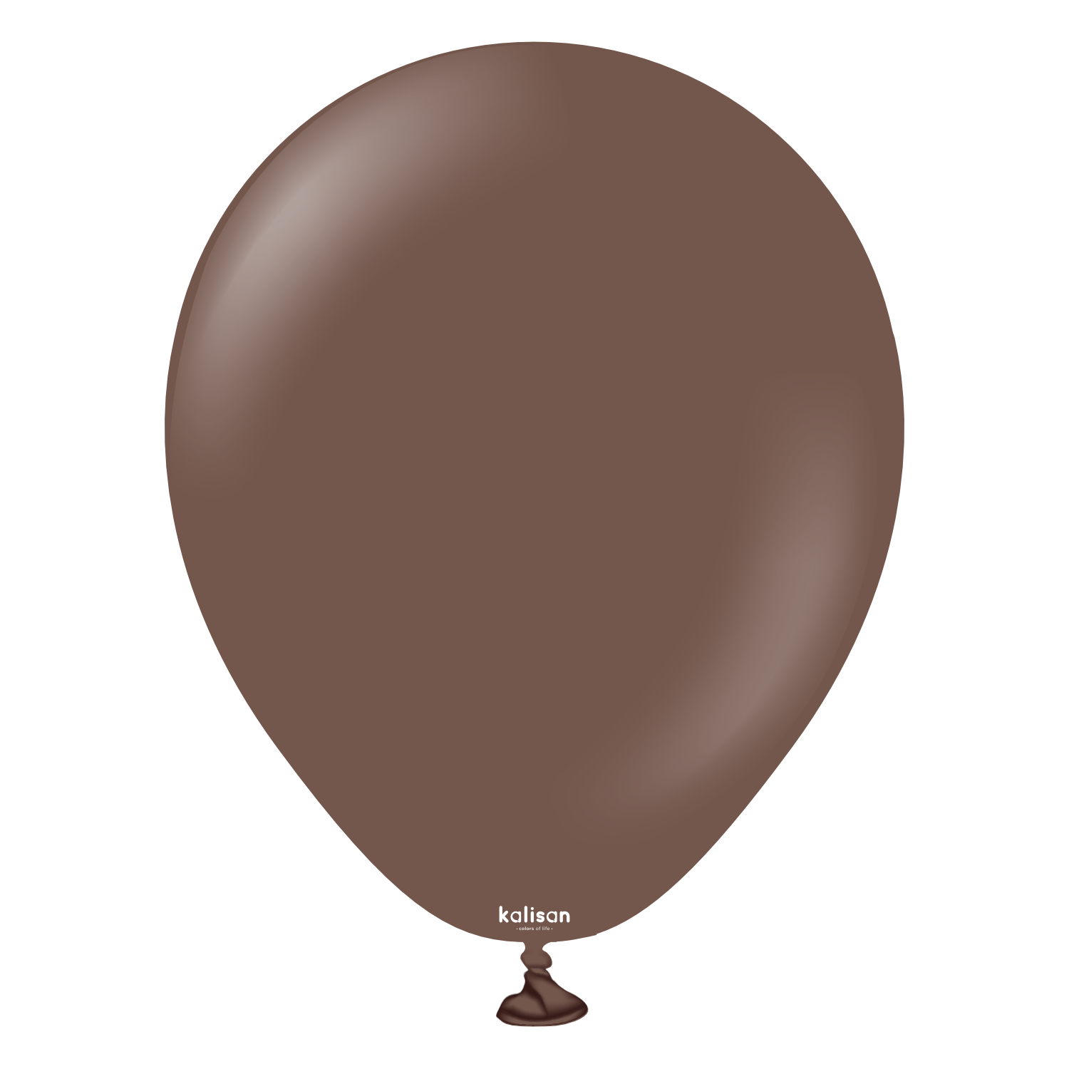5'' Standart Balon Çikolata Kahve (Chocolate Brown) 100’lü