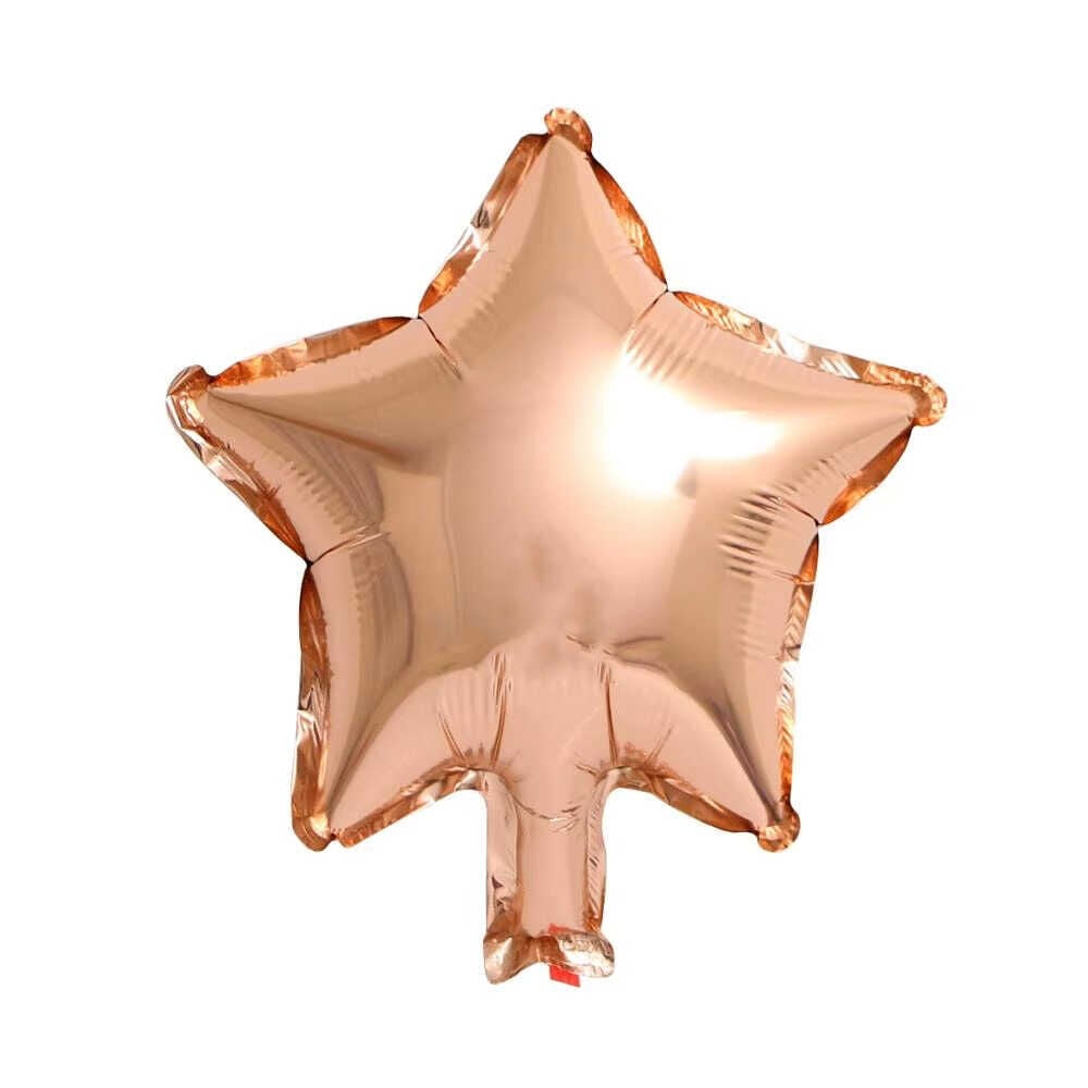 5'' Rosegold Yıldız Folyo Balon 50'li