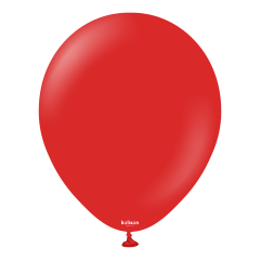 18'' Standart Balon Kırmızı (Red) 5'li
