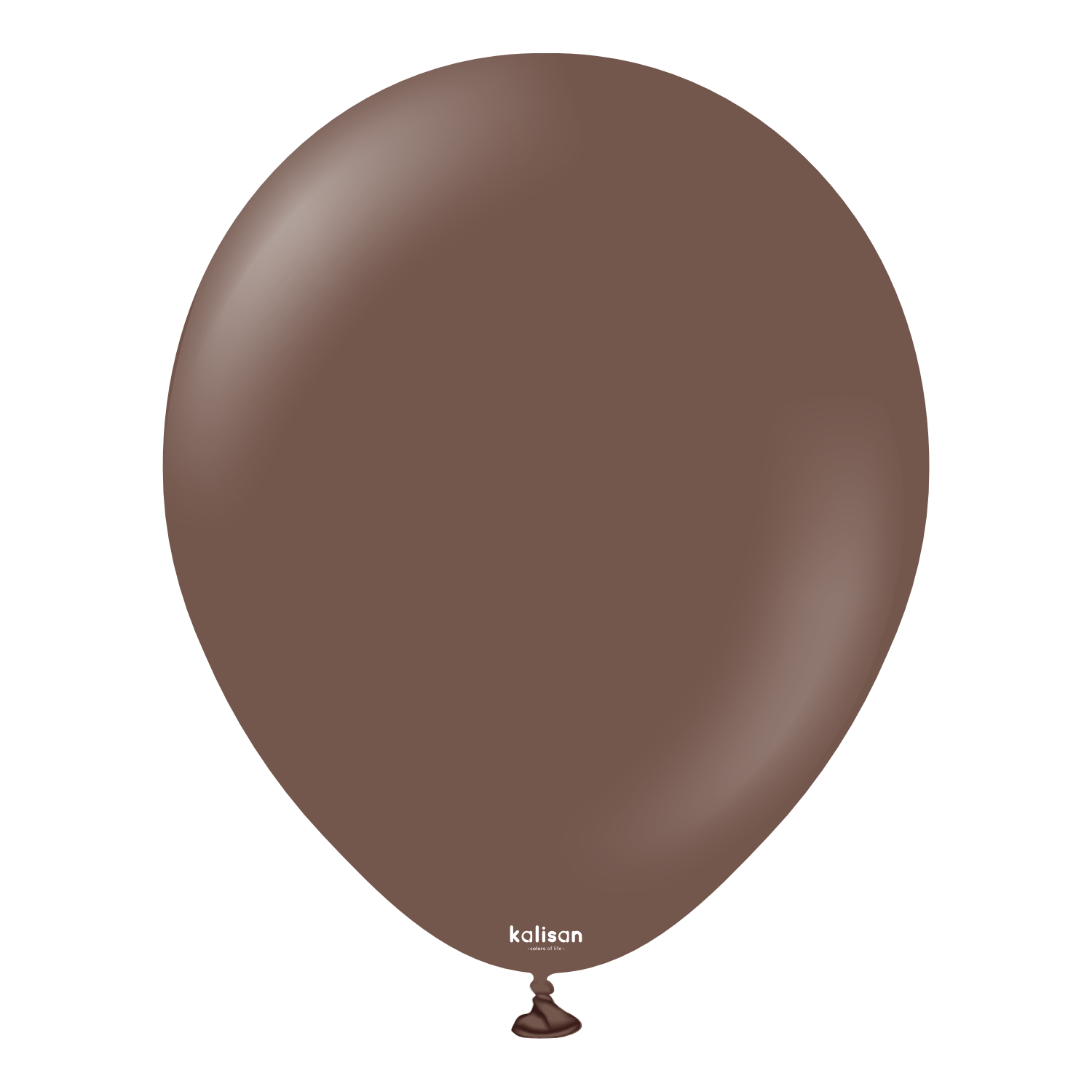 18'' Standart Balon Çikolata Kahve (Chocolate Brown) 5'li
