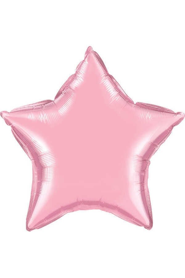 18'' Açık Pembe Yıldız Folyo Balon