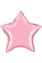 18'' Açık Pembe Yıldız Folyo Balon