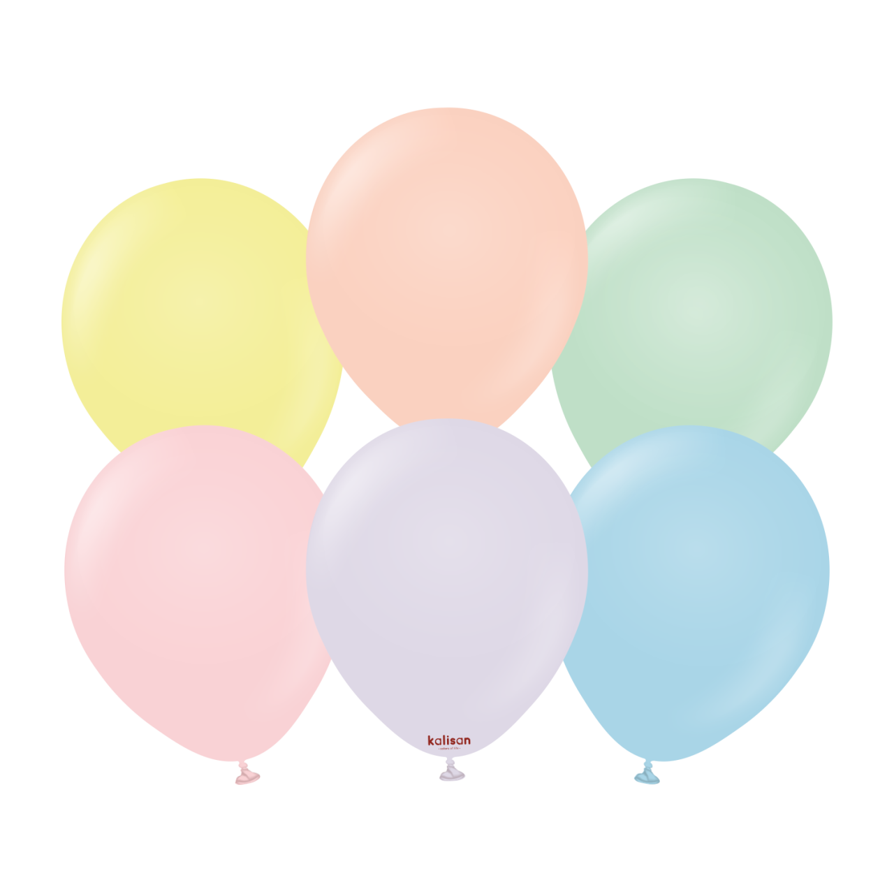 12'' Makaron Balon Karışık 100’lü