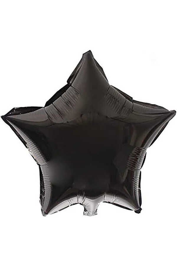 18'' Siyah Yıldız Folyo Balon