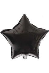 18'' Siyah Yıldız Folyo Balon