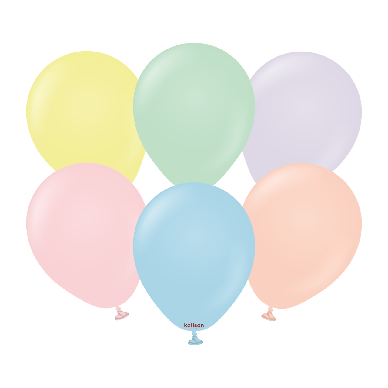 5'' Makaron Balon Karışık 100’lü