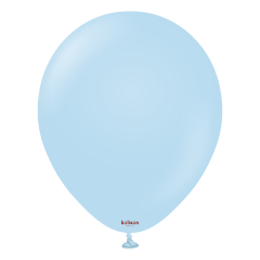 18'' Makaron Balon Mavi (Mac Blue) 5'li