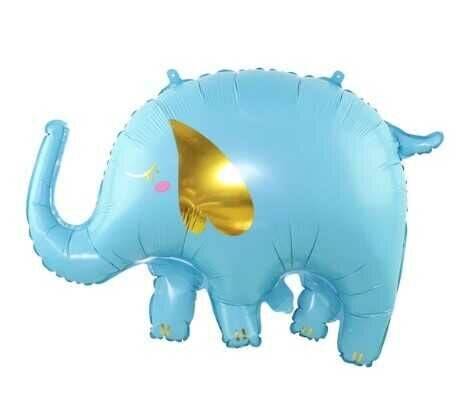 Mavi Fil Folyo Balon 60x84