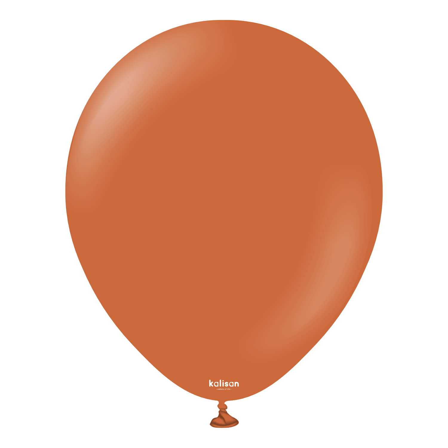 12'' Retro Balon Yanık Turuncu (Rust Orange) 100’lü