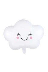 Beyaz Bulut Folyo Balon 48x52