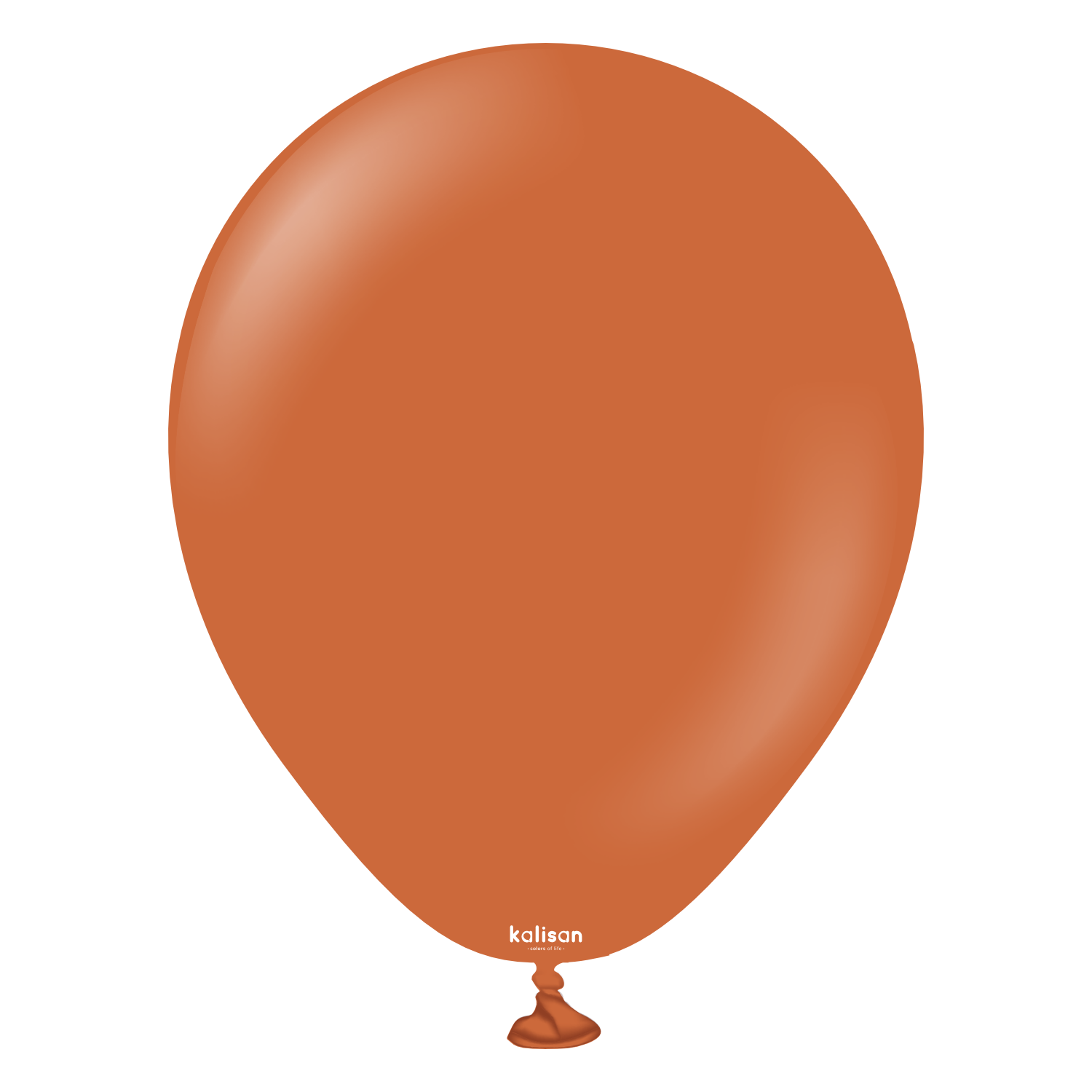 5'' Retro Balon Yanık Turuncu (Rust Orange) 100’lü