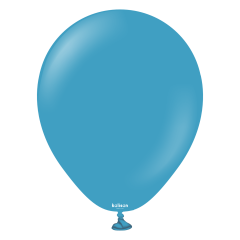 5'' Retro Balon Derin Okyanus (Deep Blue) 100’lü