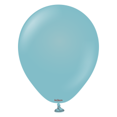 5'' Retro Balon Mavi Cam (Blue Glass) 100’lü
