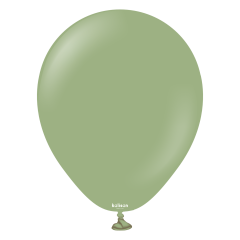 5'' Retro Balon Okaliptüs (Eucalyptus) 100’lü