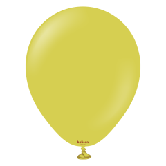 5'' Retro Balon Zeytin (Olive) 100’lü