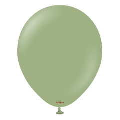 18'' Retro Balon Okaliptüs (Eucalyptus) 5'li
