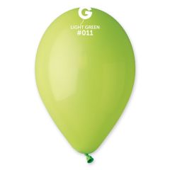 10'' Pastel Açık Yeşil 100'lü