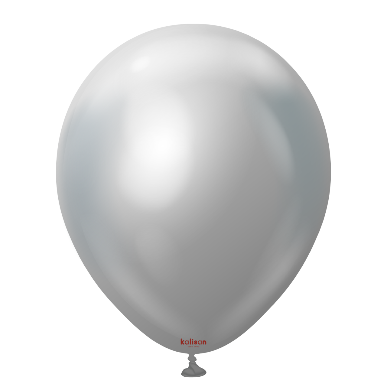 12'' Mirror Balon Gümüş (Silver) 50’li