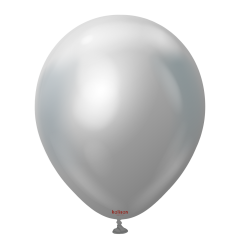 12'' Mirror Balon Gümüş (Silver) 50’li