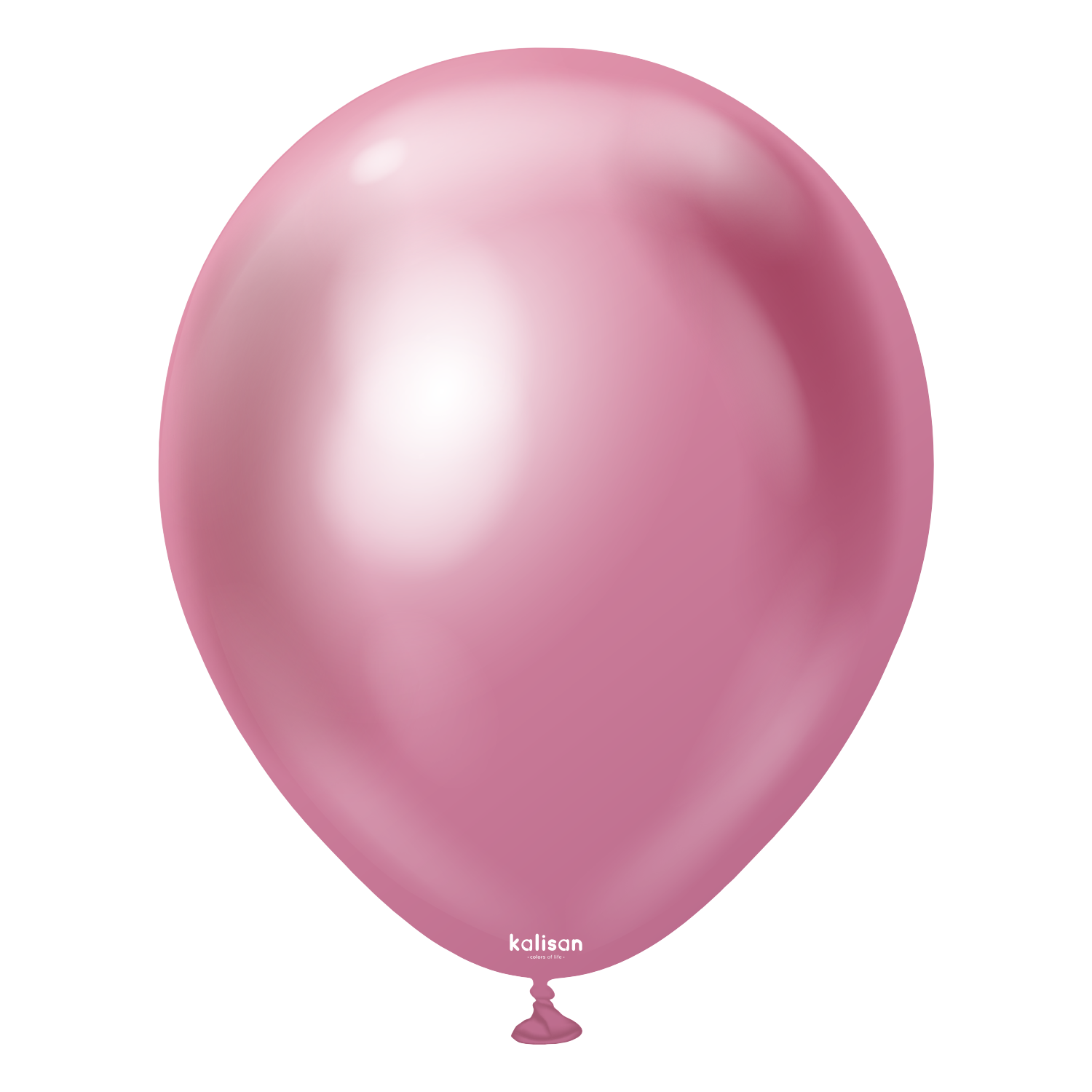 12'' Mirror Balon Pembe (Pink) 50’li