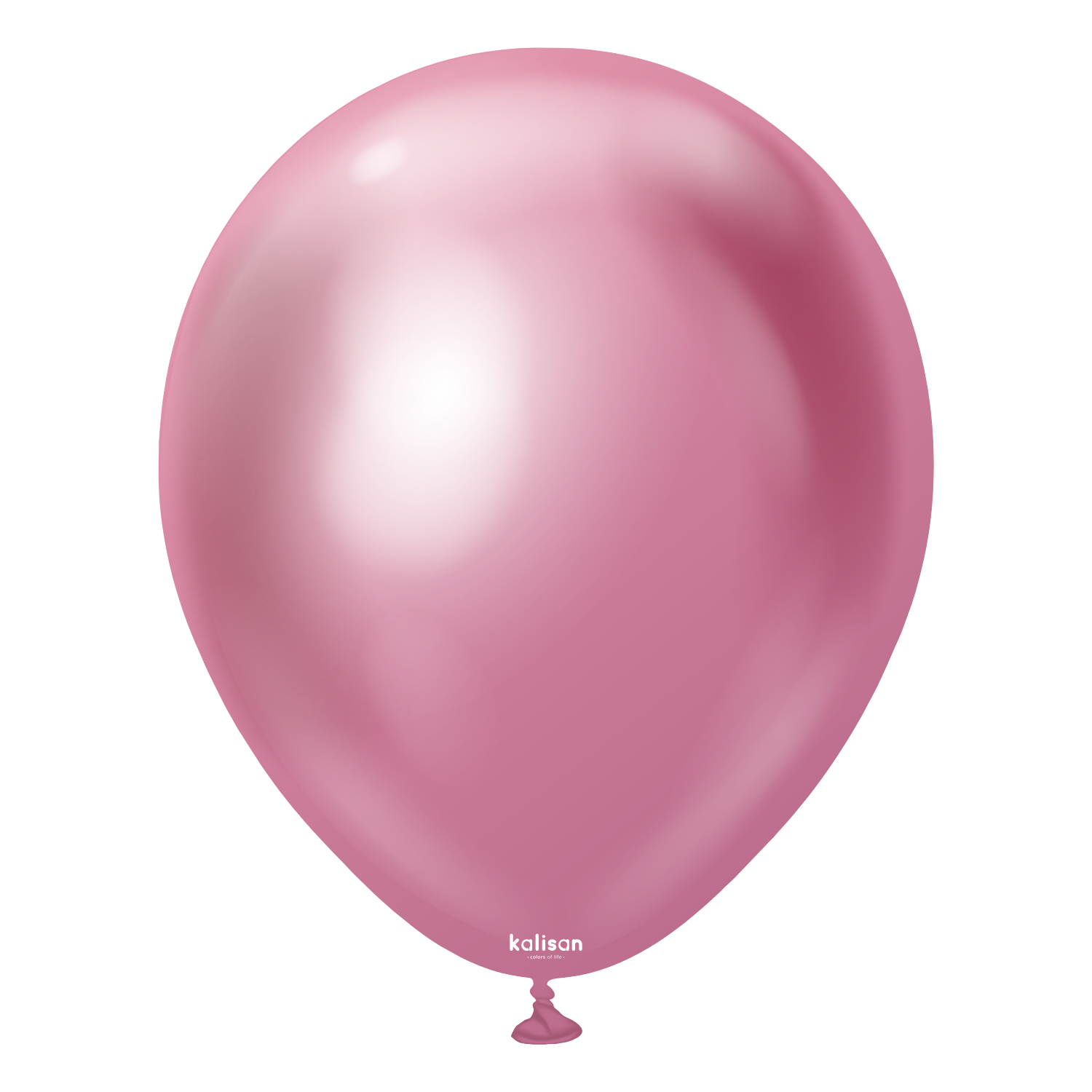 12'' Mirror Balon Pembe (Pink) 50’li