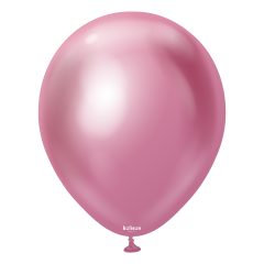 12'' Mirror Balon Pembe (Pink) 50’li