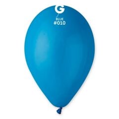 10'' Pastel Koyu Mavi 100'lü