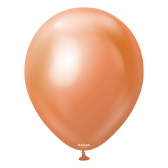 12'' Mirror Balon Bakır (Copper) 50’li