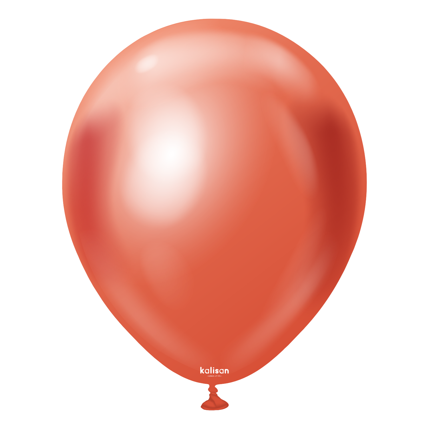 12'' Mirror Balon Kırmızı (Red) 50’li