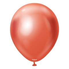 12'' Mirror Balon Kırmızı (Red) 50’li