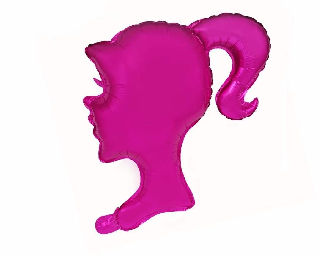 Pembe Kız Folyo Balon