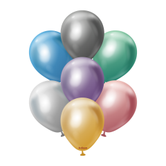 5'' Mirror Balon Karışık 100’lü