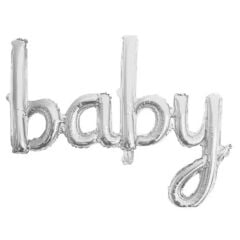 Baby Gümüş Folyo Balon 92x63