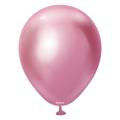 5'' Mirror Balon Pembe (Pink) 100’lü