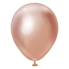 5'' Mirror Balon Gül Kurusu (Rosegold) 100’lü