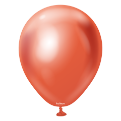 5'' Mirror Balon Kırmızı (Red) 100’lü