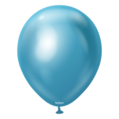 18'' Mirror Balon Mavi (Blue) 5'li