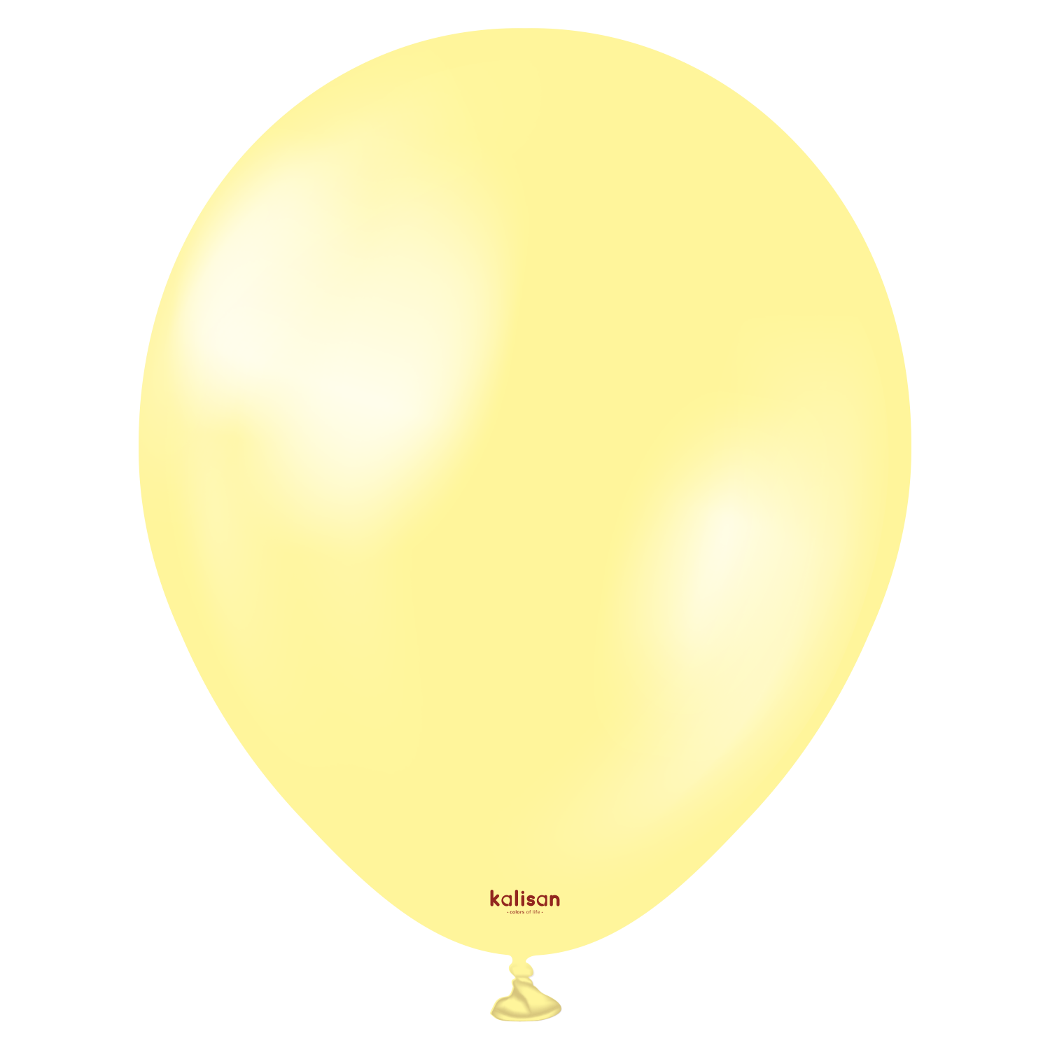 11'' Kalisan Metalik Limon Sarısı Balon (Lemon) 50'li