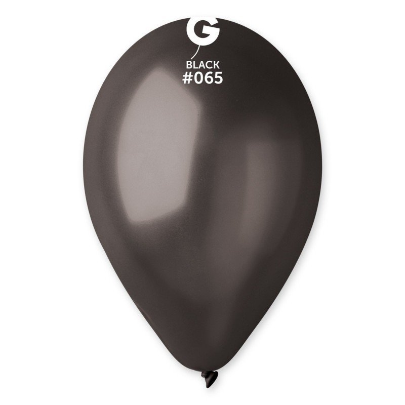 11'' Metalik Balon Siyah 100’lü